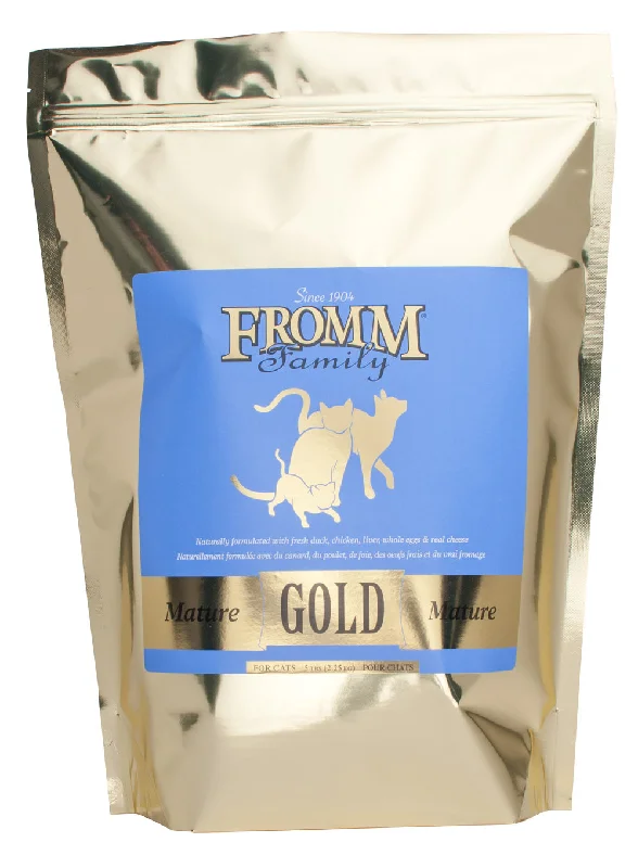 Compact pet agility kit-Fromm Mature Gold Cat Food (2.5 lbs)