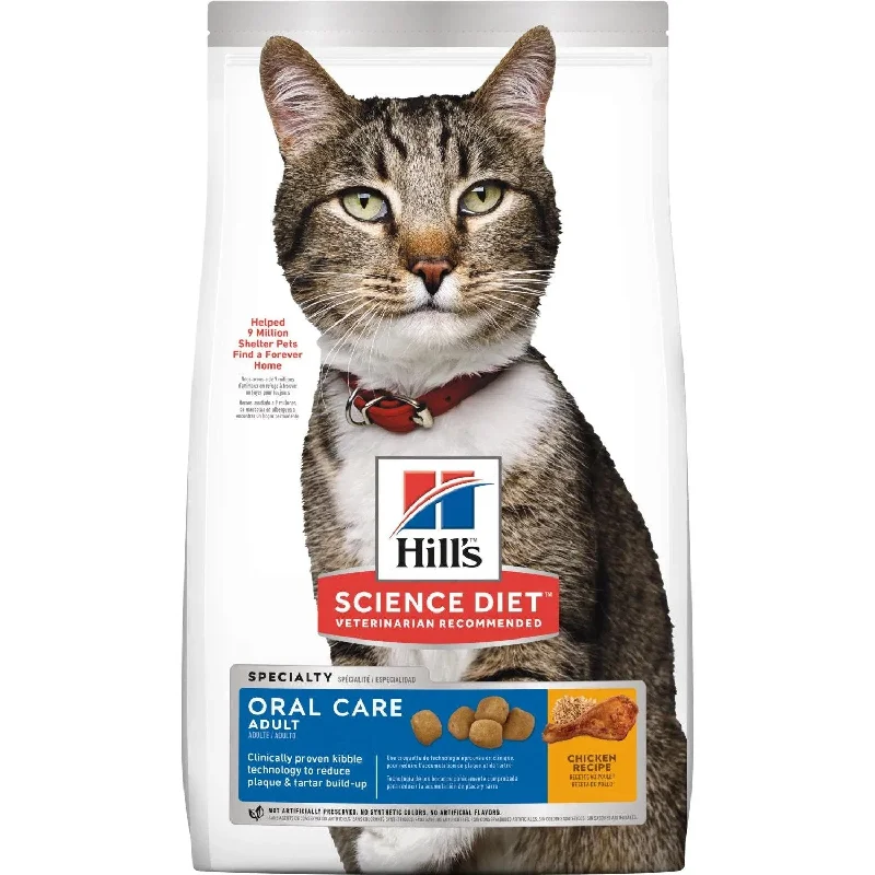 Filtered cat water fountain-Hill's Pet Nutrition, Inc Hill's® Science Diet® Adult Oral Care cat food