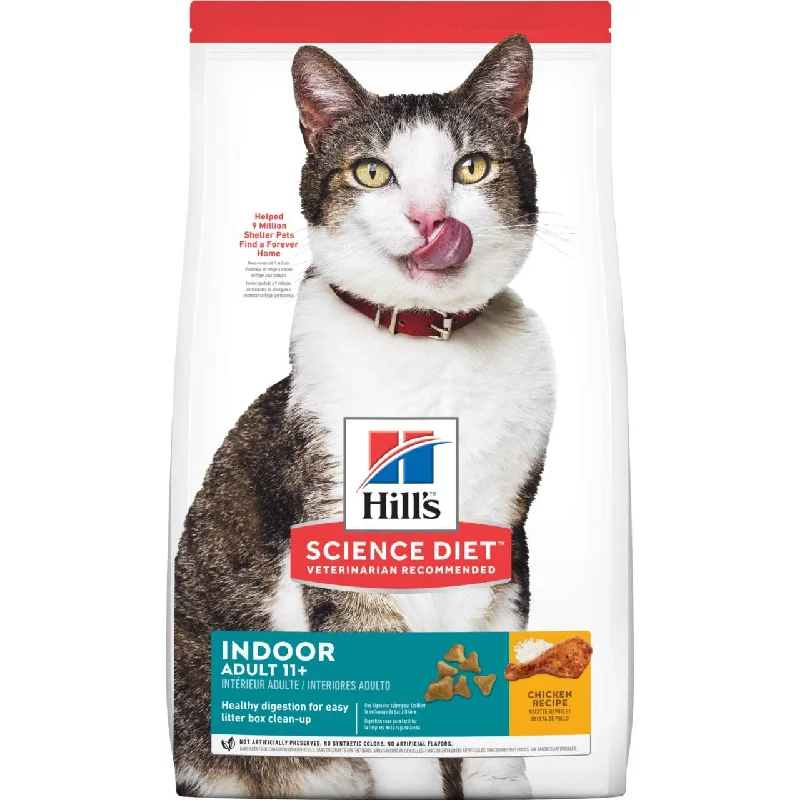 Magnetic pet door flap-Hill's® Science Diet® Adult 11+ Indoor cat food