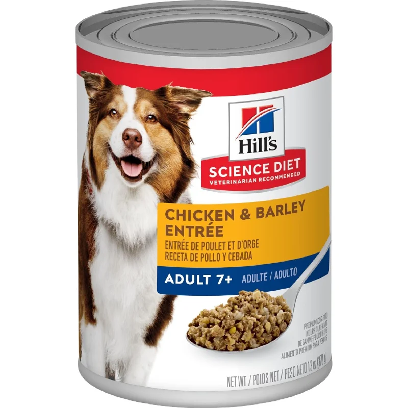 High-pitched dog training whistle-Hill's Science Diet Adult 7+ Chicken & Barley Entrée Dog Food