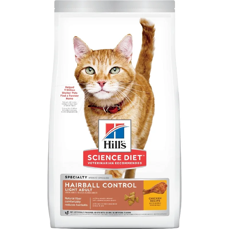 Spacious rabbit enclosure-Hill's® Science Diet® Adult Hairball Control Light Cat Food