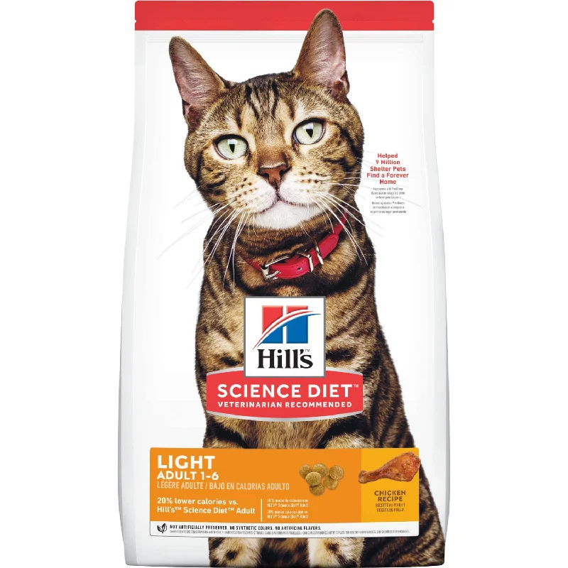 Moisture-wicking pet bandana-Hill's® Science Diet® Adult Light cat food