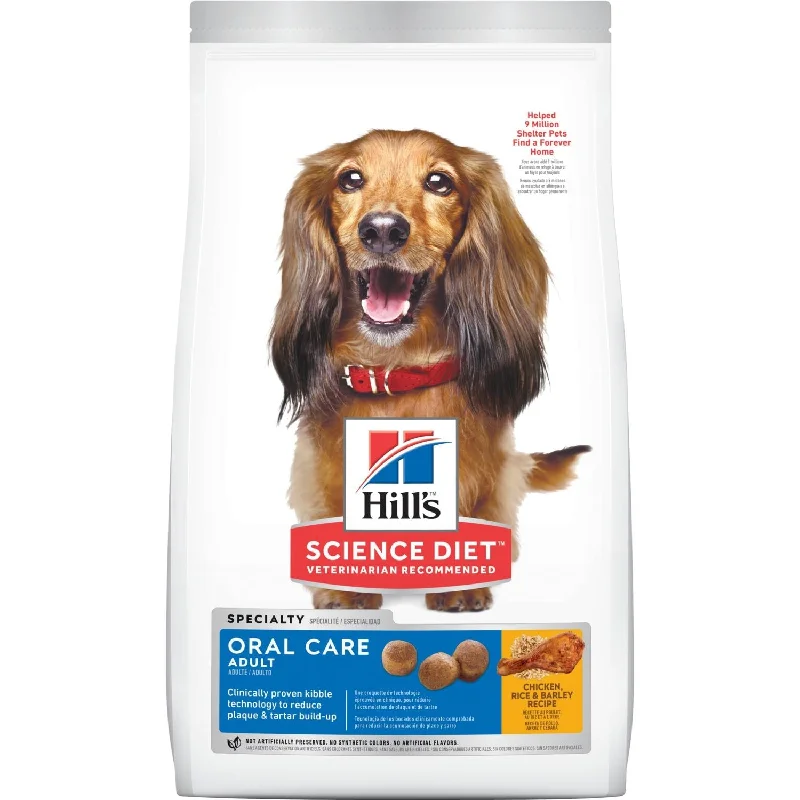 Furry-lined pet booties-Hill's® Science Diet® Adult Oral Care dog food