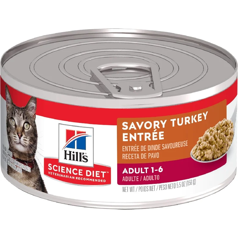 Stackable dog storage crate-Hill's® Science Diet® Adult Savory Turkey Entrée Cat Food