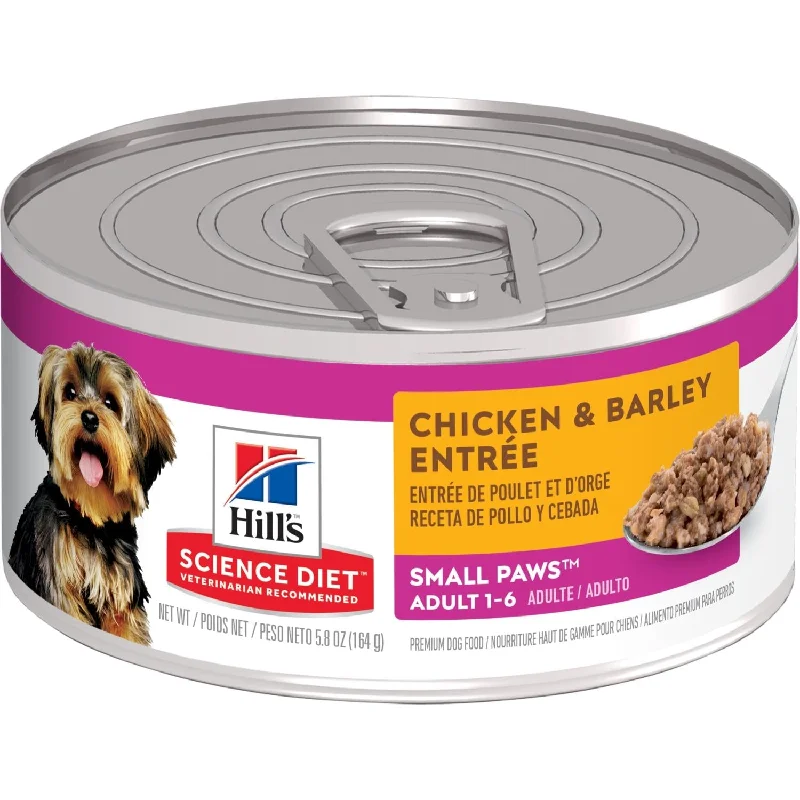 Stretchy guinea pig leash-Hill's® Science Diet® Adult Small Paws™ Chicken & Barley Entrée dog food