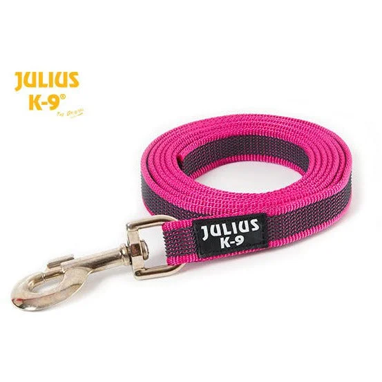 Braided pet sleep mat-JULIUS K9 Anti-Slip Gripper Leash pink 2cm with handle