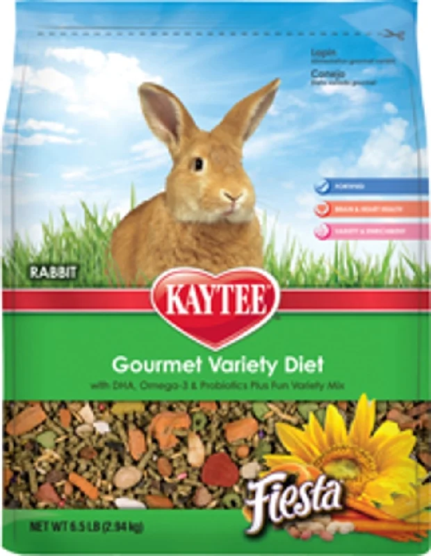 Reversible pet rain cap-Kaytee Fiesta Gourmet Variety Diet Rabbit Food (6.5 LB)