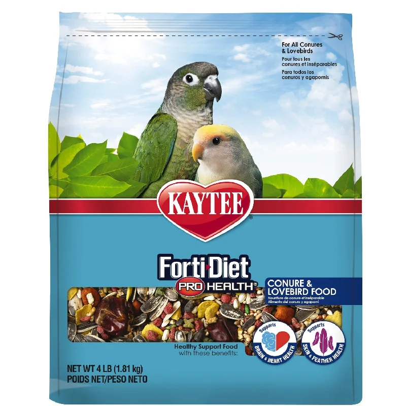 Rolling hamster exercise ball-Kaytee Forti-Diet Pro Health Conure and Lovebird Food (4-lb)