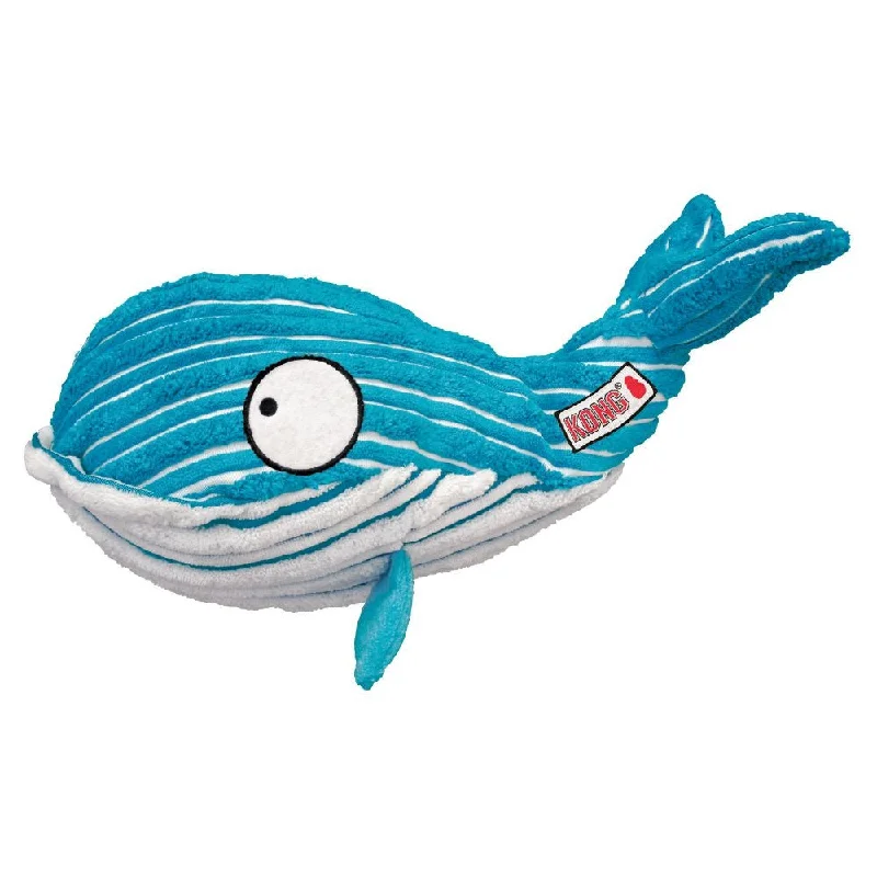 Stretchy guinea pig leash-KONG CuteSeas Whale Crinkle Dog Toy