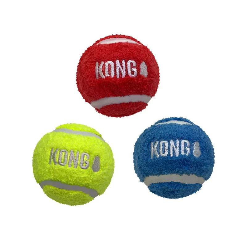 Tough hamster chew tunnel-KONG Sport Softies Balls Assorted Medium