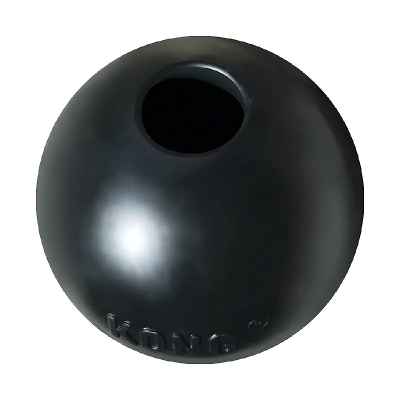 Leak-proof pet water dispenser-Kong UB1 Extreme Ball Dog Toy for Medium & Large Dogs, Black, 3 Inch