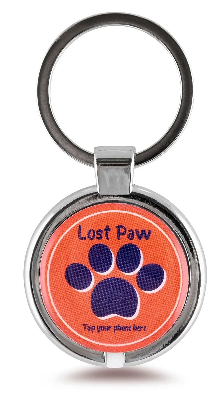 Braided puppy rope toy-Lost Paw NFC Pet Parent Keychain (Beta)