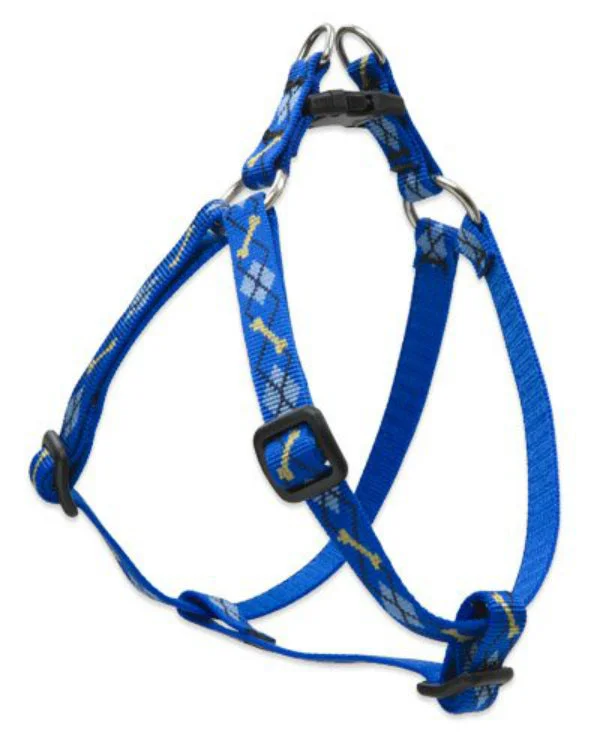 Floral cat walking harness-Lupine 41895 Originals Step In Harness for Small Dogs, Dapper Dog, 1/2"x12-18"