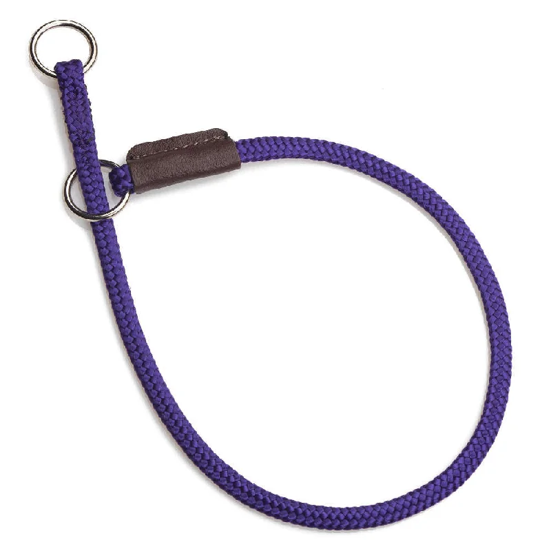 Tough rubber chew ring-Mendota Show Slip Collar