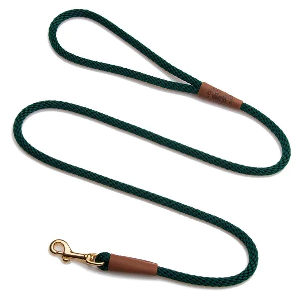 Sturdy puppy enclosure pen-Mendota Snap Leash 3/8" - 6 feet