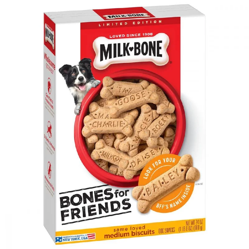 Odor-free pet room mist-Milk-Bone Bones for Friends Medium Dog Biscuits