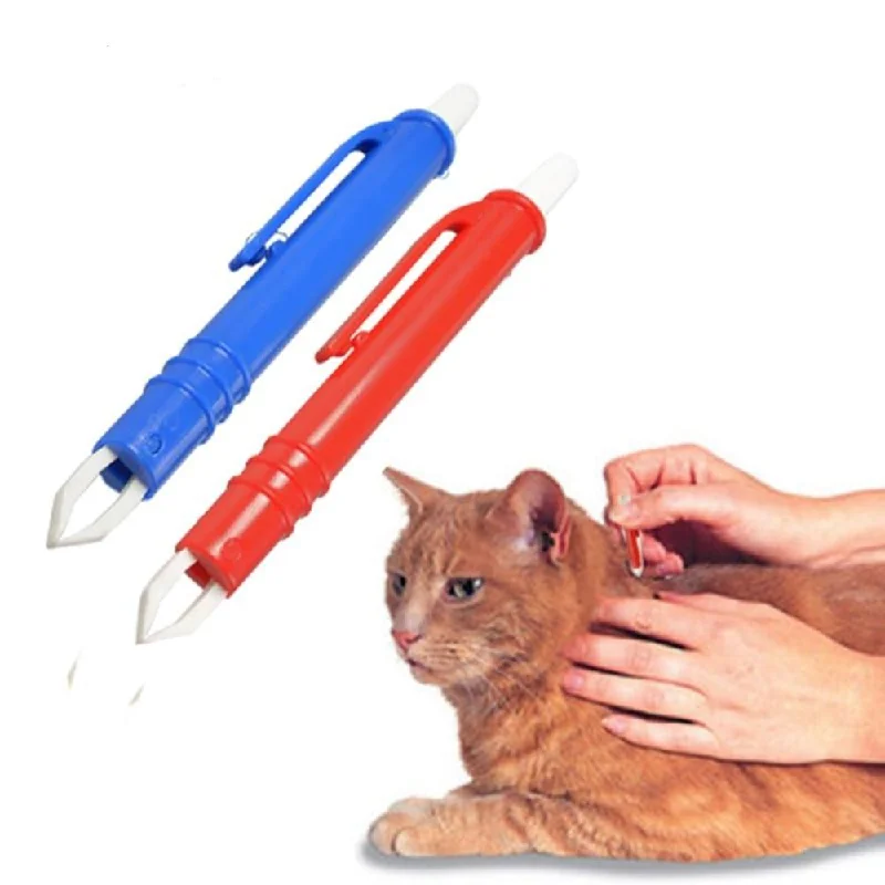 Quilted pet car cover-Mini Tick Remover for Dogs and Cats 4 pcs set