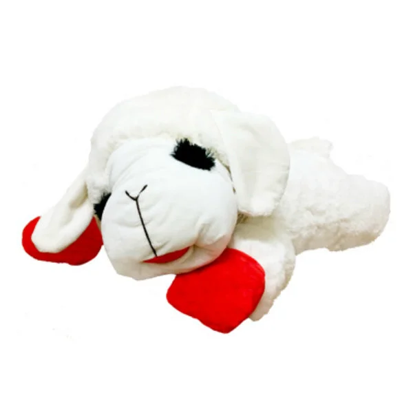 Herbal catnip ball toy-Multipet 48388 Lamb Chop Plush Dog Toy with Squeaker, 24"