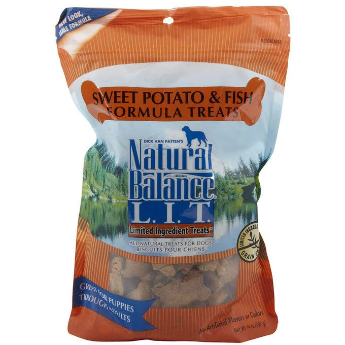 Herbal cat stress relief-Natural Balance Sweet Potato & Fish Dog Treats