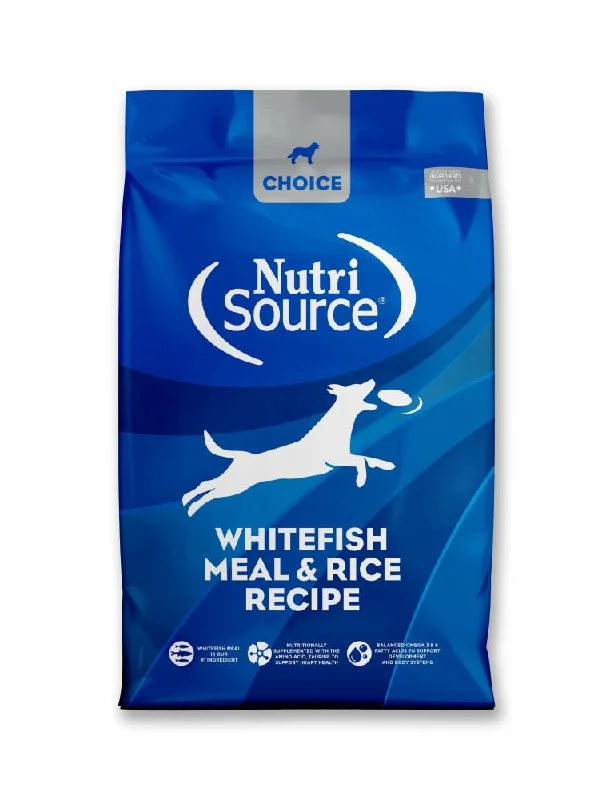 Sturdy cat window ledge-NutriSource® Choice Whitefish Meal & Rice Recipe Dry Dog Food