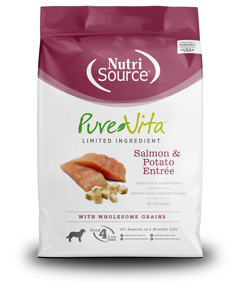 Floral cat walking harness-NutriSource® PureVita™ Limited Ingredient Salmon & Potato Entrée Dog Food