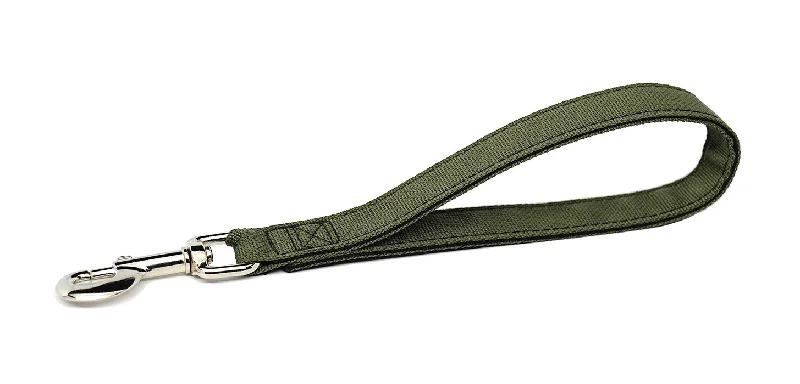 Double-clip pet leash-Nylon Tab Leash