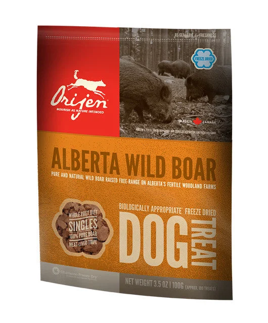 Cooling gel pet vest-Orijen Alberta Wild Boar Freeze Dried Treats 3.5oz