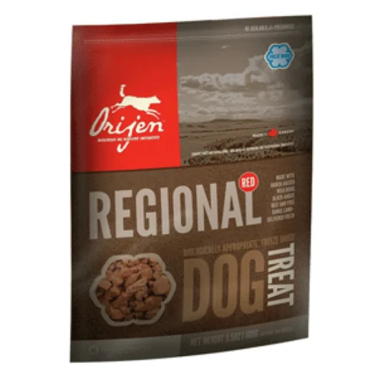 Portable pet hydration bottle-Orijen Dog Treat Regional Red 3.5oz