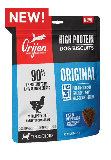 Magnetic pet door flap-ORIJEN High Protein Dog Biscuits Original BISCUITS & CRUNCHY TREATS