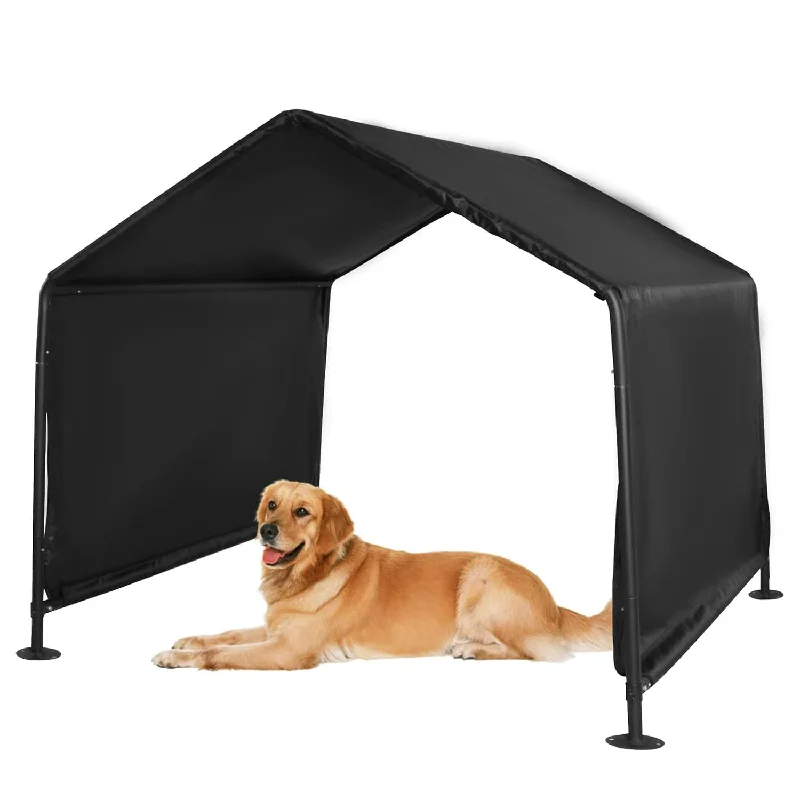 Thick nylon pet collar-Outdoor Dog Shade Shelter, Outdoor Pet Canopy Tent with Waterproof Roof, 50"x 50"x 43"