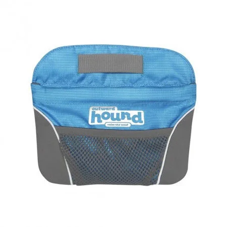 Steel-framed dog kennel-Outward Hound Blue Treat Pouch