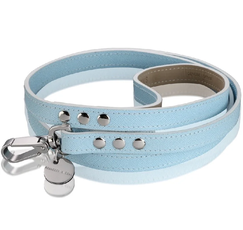 Herbal pet ear wash-Oxford Saffiano Dog Lead (Baby Blue)