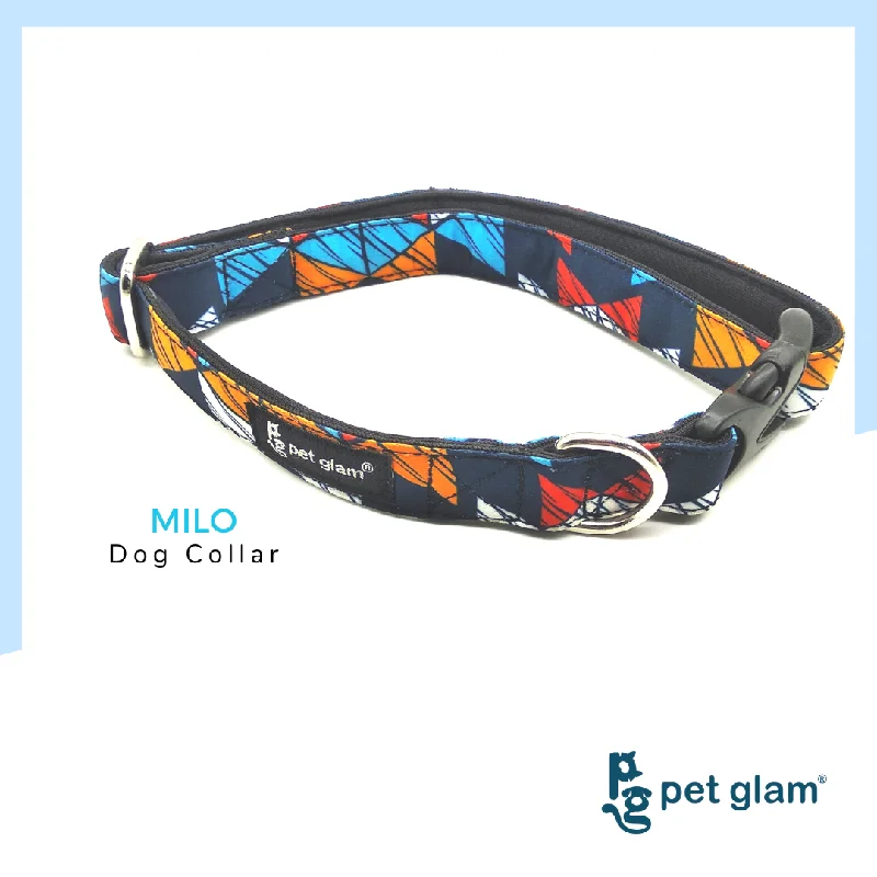 Dual-level pet feeder-Pet Glam-MILO-Dog Collar for Beagles Shish tzu Labrador