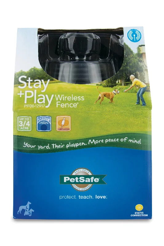 Wooden rabbit chew block-Pet Safe Stay & Play Wireless Fence