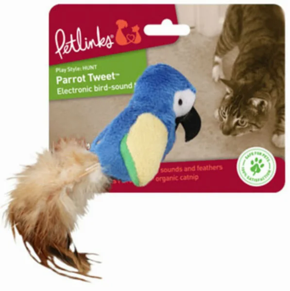 Cooling gel pet vest-Petlinks® 49468 Parrot Tweet™ Electronic Bird-Sound Toy