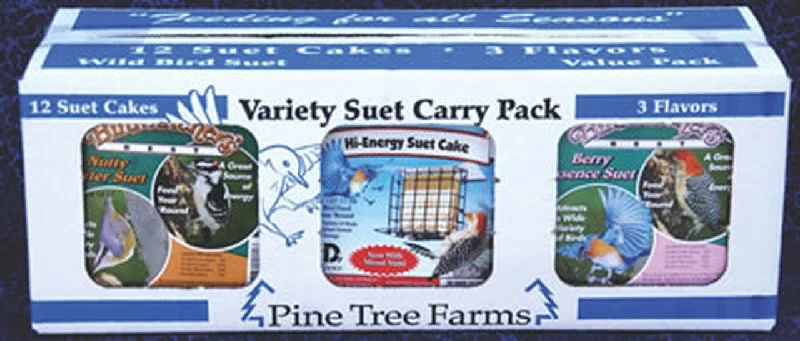 Portable dog shade canopy-Pine Tree Farms Three Flavor Suet Pack