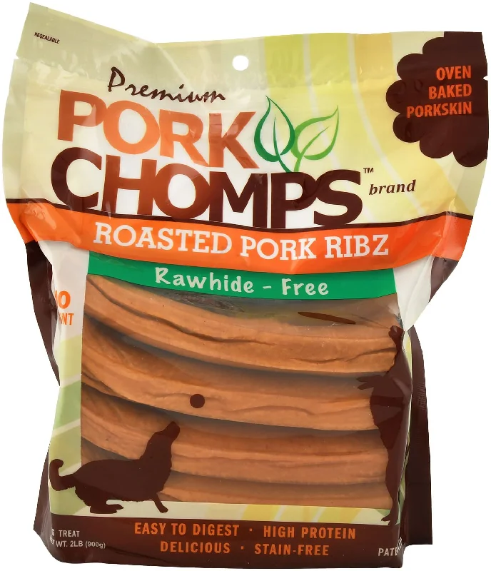 Battery-powered pet fan-Pork Chomps Premium Roasted Pork Ribz