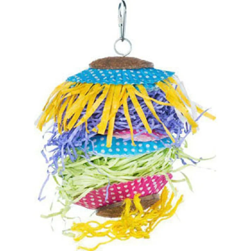 Fleece-lined pet hammock-PREVUE BARN DANCE BIRD TOY