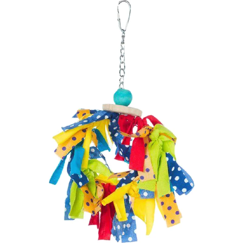 Double-clip pet leash-PREVUE MENAGERIE BIRD TOY