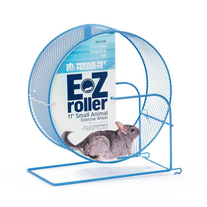 Portable pet water flask-Prevue Pet Products 11" RAT AND CHINCHILLA EXERCISE WHEEL