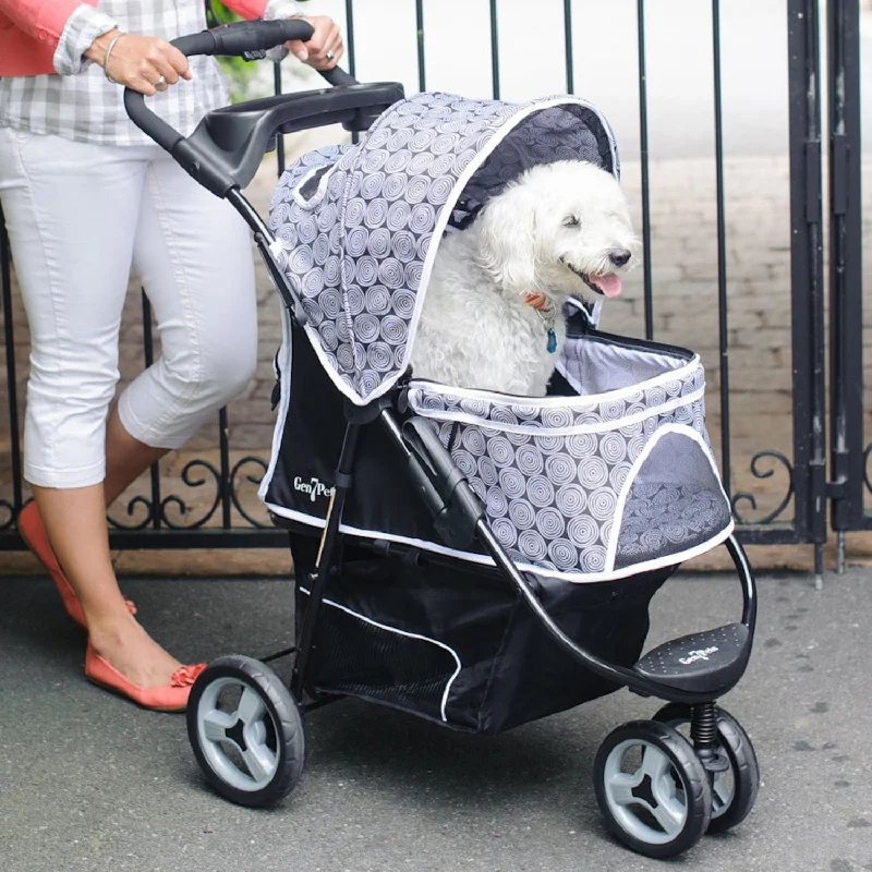 Dual-level pet feeder-Promenade Pet Stroller