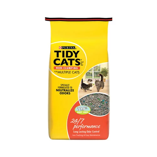 Soft-sided cat cave-Purina 10711 Tidy Cats® 24/7 Performance Conventional Cat Litter, 10 Lb