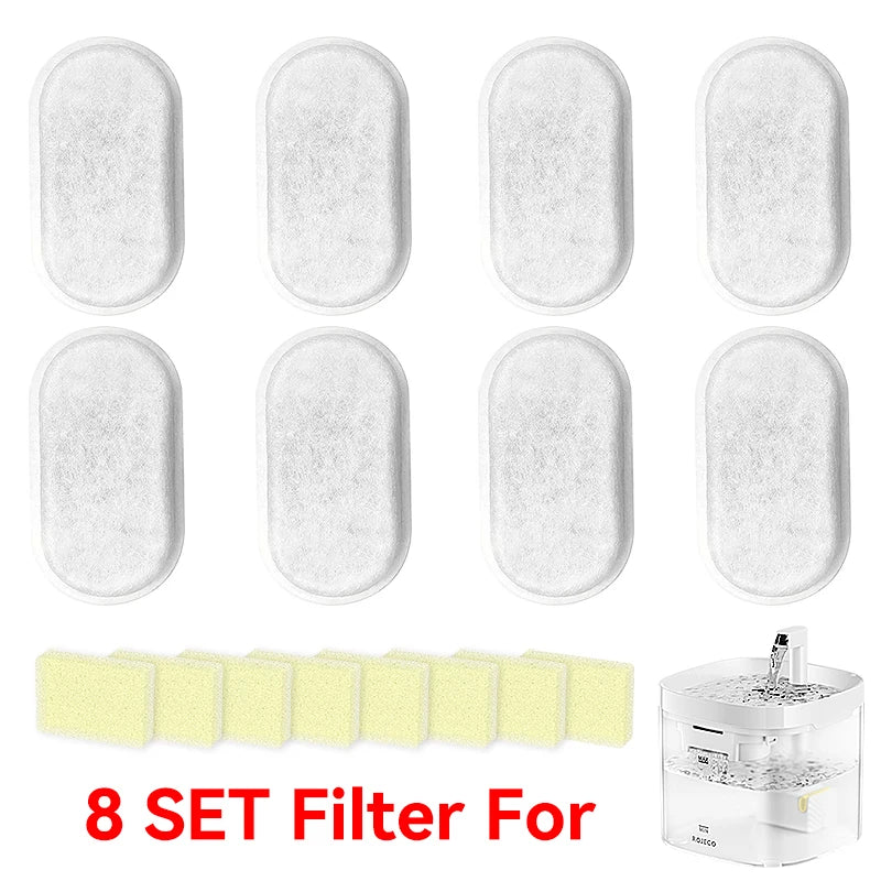 8Pcs Filters Set