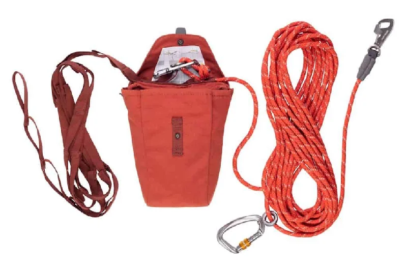 Textured reptile heat rock-Ruffwear Knot-a-Hitch - Dog Tethering System