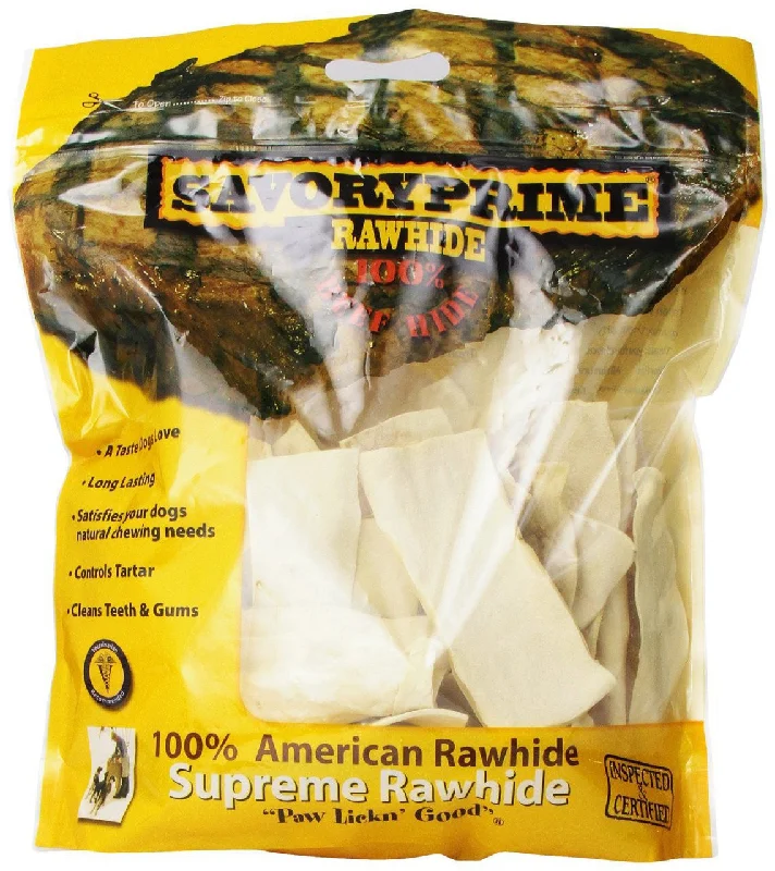 Sturdy puppy enclosure pen-Savory Prime American Natural Rawhide Chips 2LB