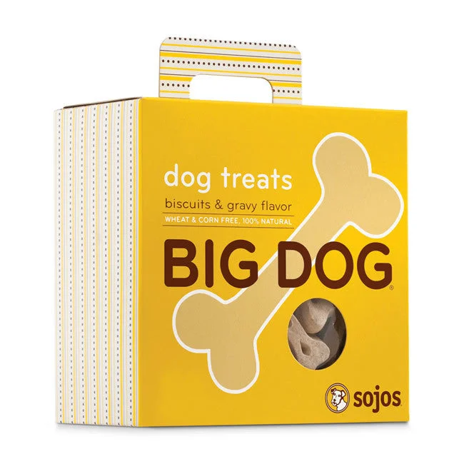 Herbal pet joint chews-Sojos Big Dog Biscuits And Gravy Dog Treats