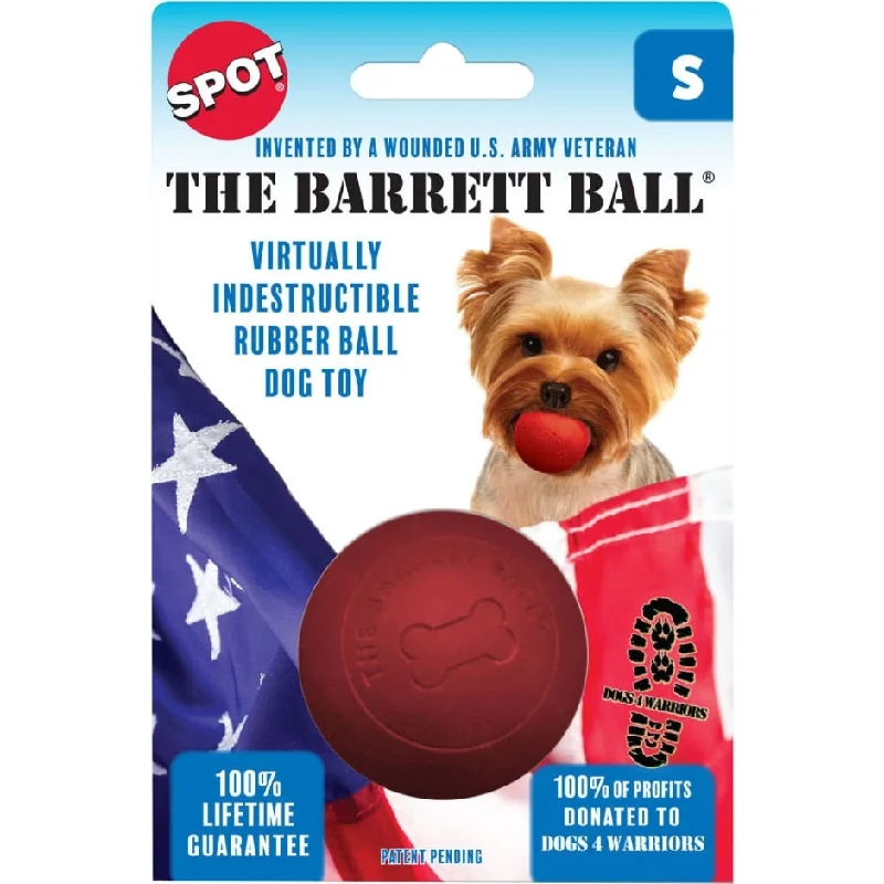 Rubberized pet play mat-SPOT The Barrett Ball Dog Toy