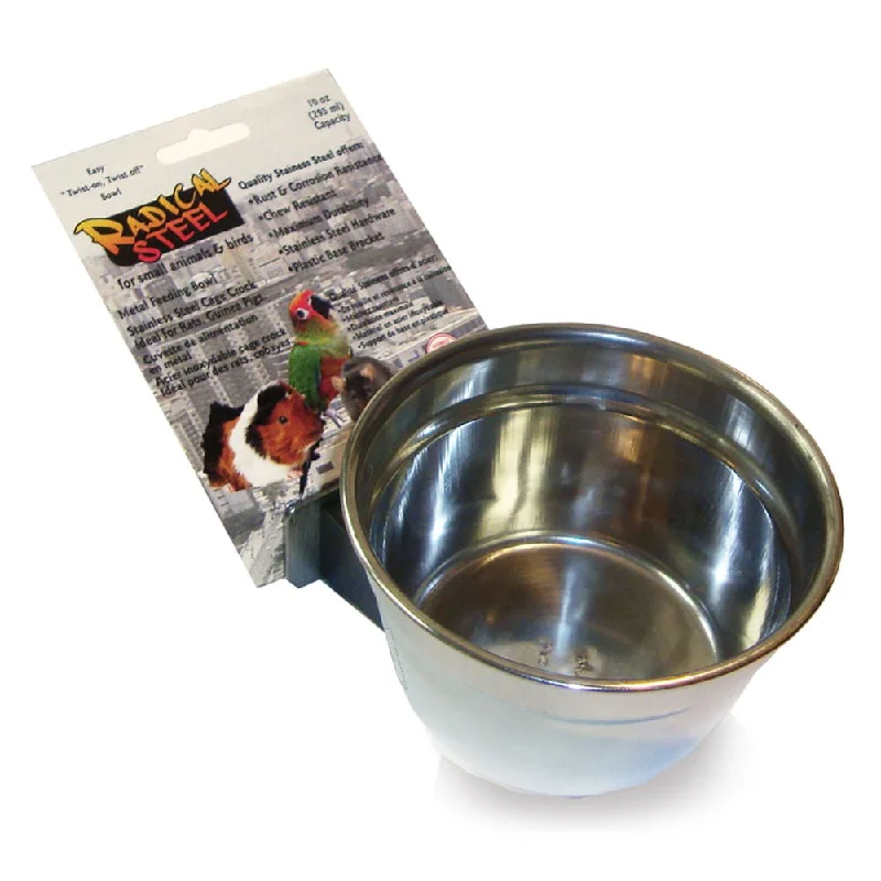 Thick rubber pet toy-Stainless Steel Crock, 10 oz