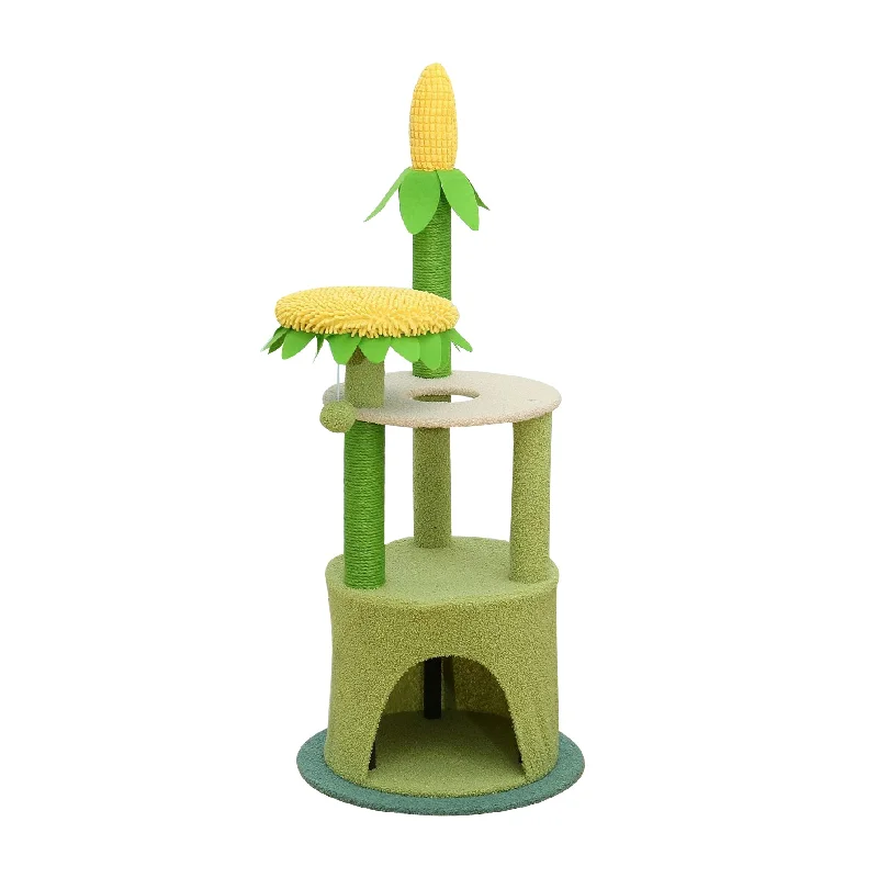 Mint-scented pet spray-Sunflower and corn M size cat tree