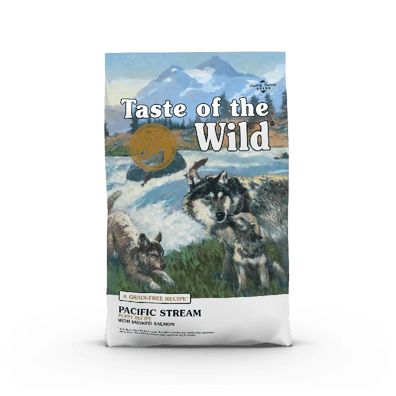 Solar-powered pet tracker-Taste of the Wild 1116Grain Free Premium Dry Dog Food Pacific Stream Puppy - Salmon, 15 Lb